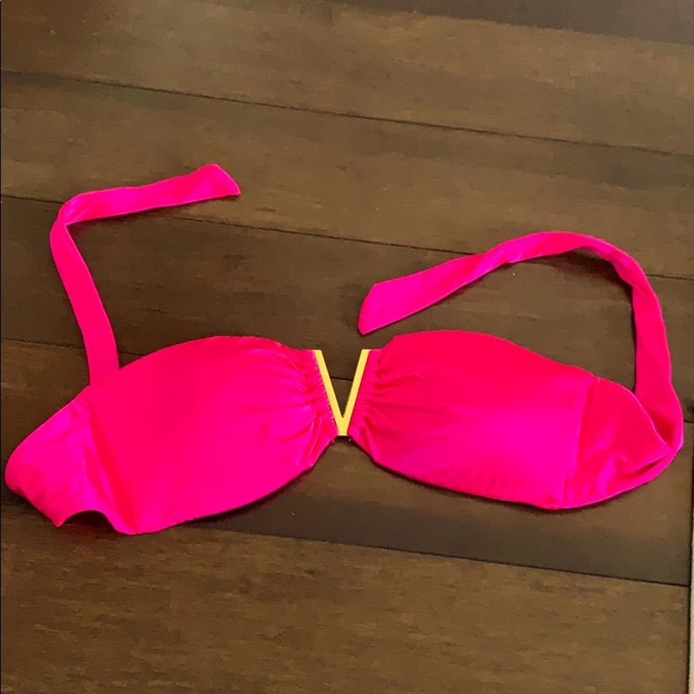 Bandeau bikini top